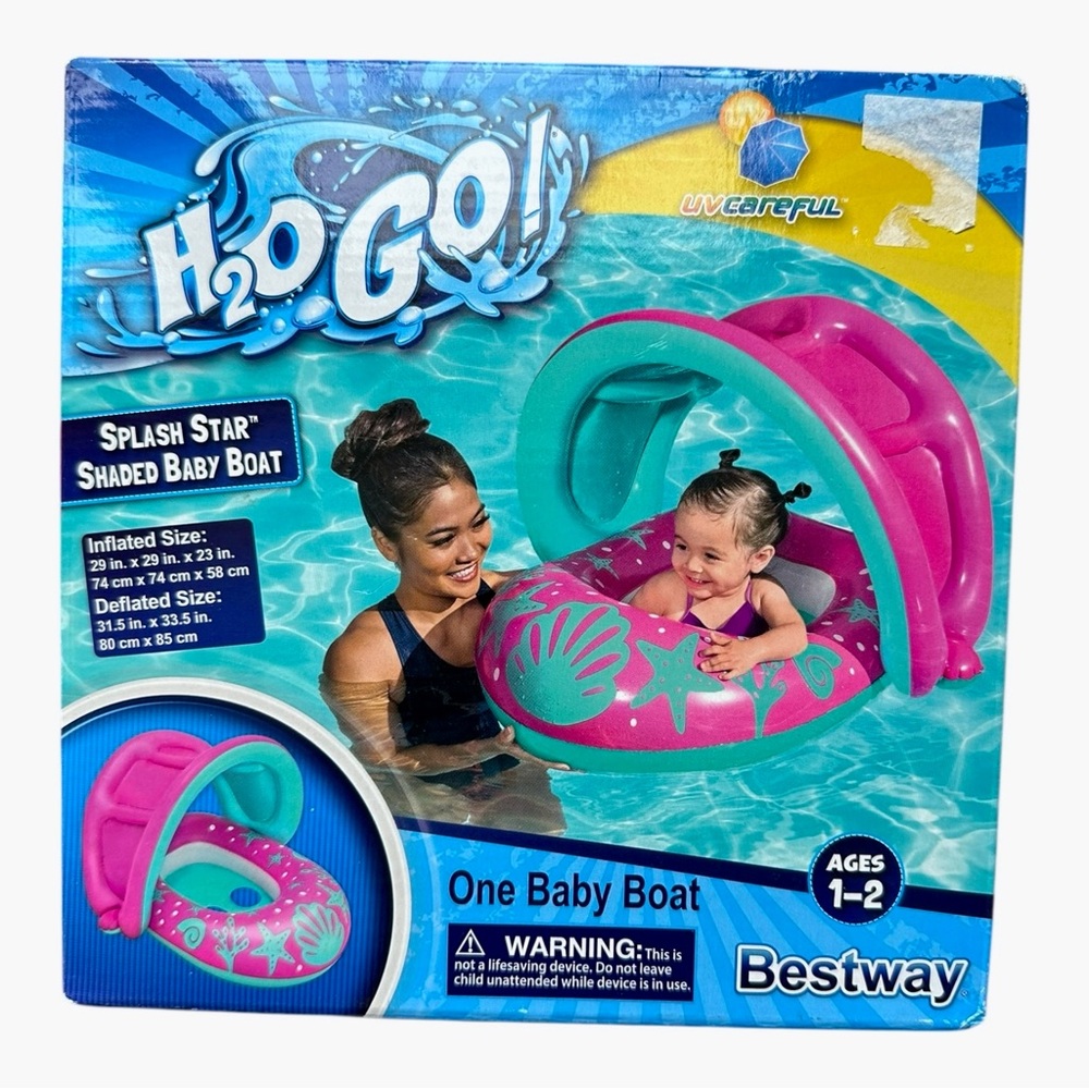 H2O GO! Splash Star Baby Boat – Ages 1–2 – New in Box
